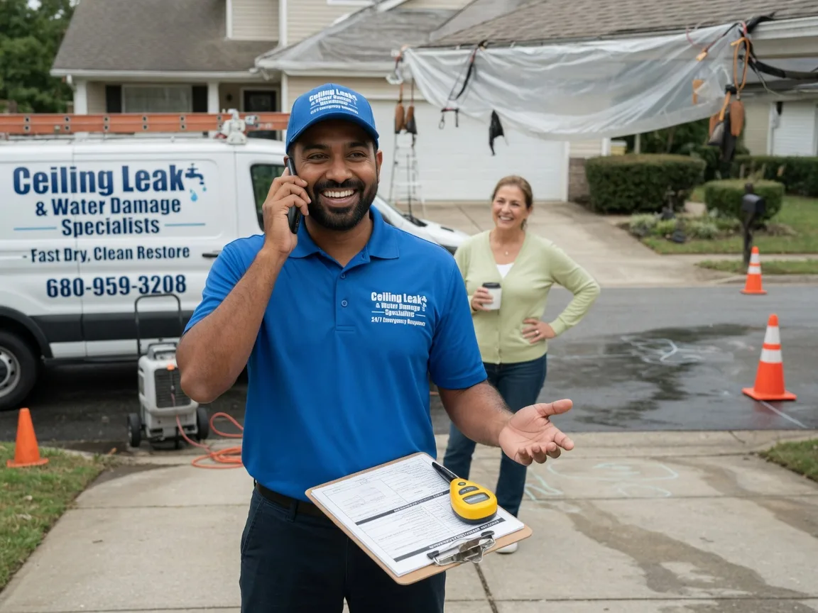Ceiling Leak Cleanup Aplington, IA FAQs